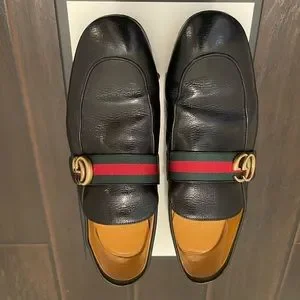 Gucci | Shoes | Gucci Dress Shoe Men Size 15 Black Leather  display picture 3